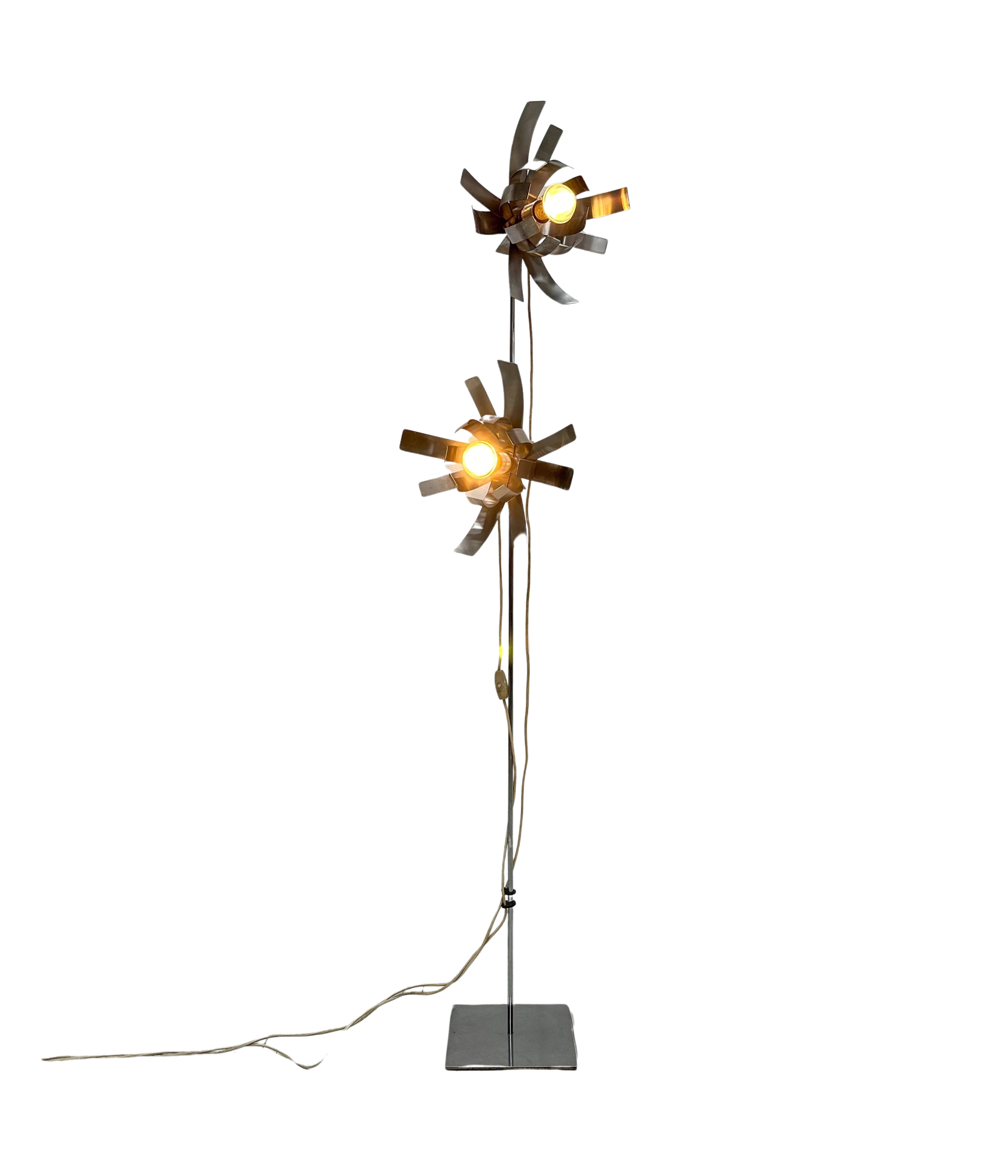 Sculptural_Adjustable_Floor_Lamp_by_Jocelyne_Trocmé_for_Oxar,_Polished_Metal,_French_Modern_Design,_1970s