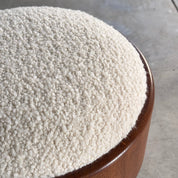 Sculptural_Ash_Wood_Stool_with_Dedar_Milano_Bouclé_Ivory_by_FORME