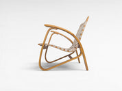 Functionalist_Bentwood_Lounge_Chair_by_Jan_Vaněk_with_Ivory_Woven_Straps,_Czechoslovakia,_1930s