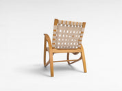 Functionalist_Bentwood_Lounge_Chair_by_Jan_Vaněk_with_Ivory_Woven_Straps,_Czechoslovakia,_1930s