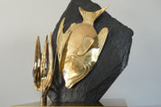 Sculptural_Brass_Fish_and_Black_Stone_Lamp,_1970s