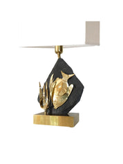 Sculptural_Brass_Fish_and_Black_Stone_Lamp,_1970s