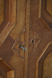 Sculptural_Burl_Oak_Cabinet,_Scandinavian_Modern_Design