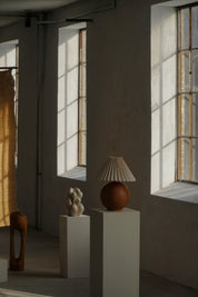 Sculptural_Dark_Wood_Sphere_Table_Lamp,_1980