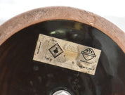 Hungarian_Modernist_Sculptural_Ceramic_Table_Lamp_in_Dark_Brown_Glaze_with_Original_Label,_1970s
