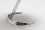 Scimitar_Dining_Set_by_Boris_Tabacoff_for_MMM,_Chrome_and_Bouclé_Dining_Suite,_France,_1971