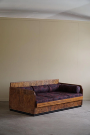 Sculptural_Sofa_in_Nutwood_&_Burl,_Art_Deco,_Swedish_Cabinetmaker,_1940s