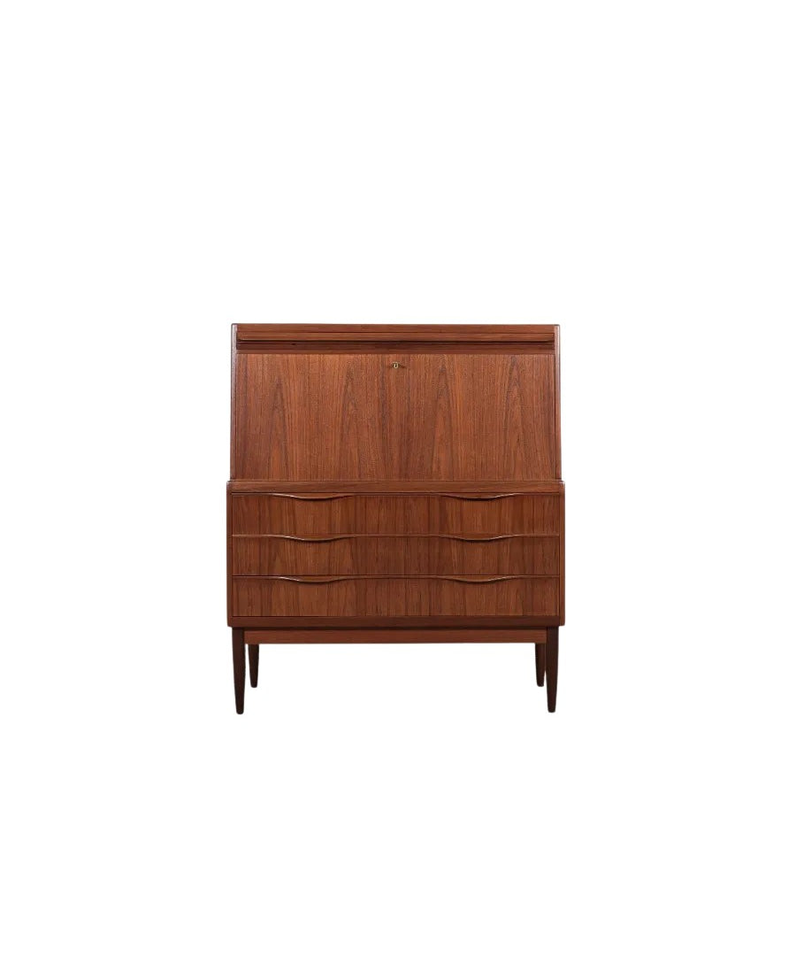 Secretaire_Desk_by_Erling_Torvits_for_Klim_Møbelfabrik,_Teak,_1960s,_Denmark