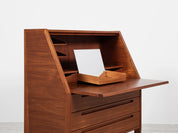 Secretaire_Desk_by_Kai_Kristiansen_for_Tørring_Møbelfabrik,_Teak,_1960s,_Denmark