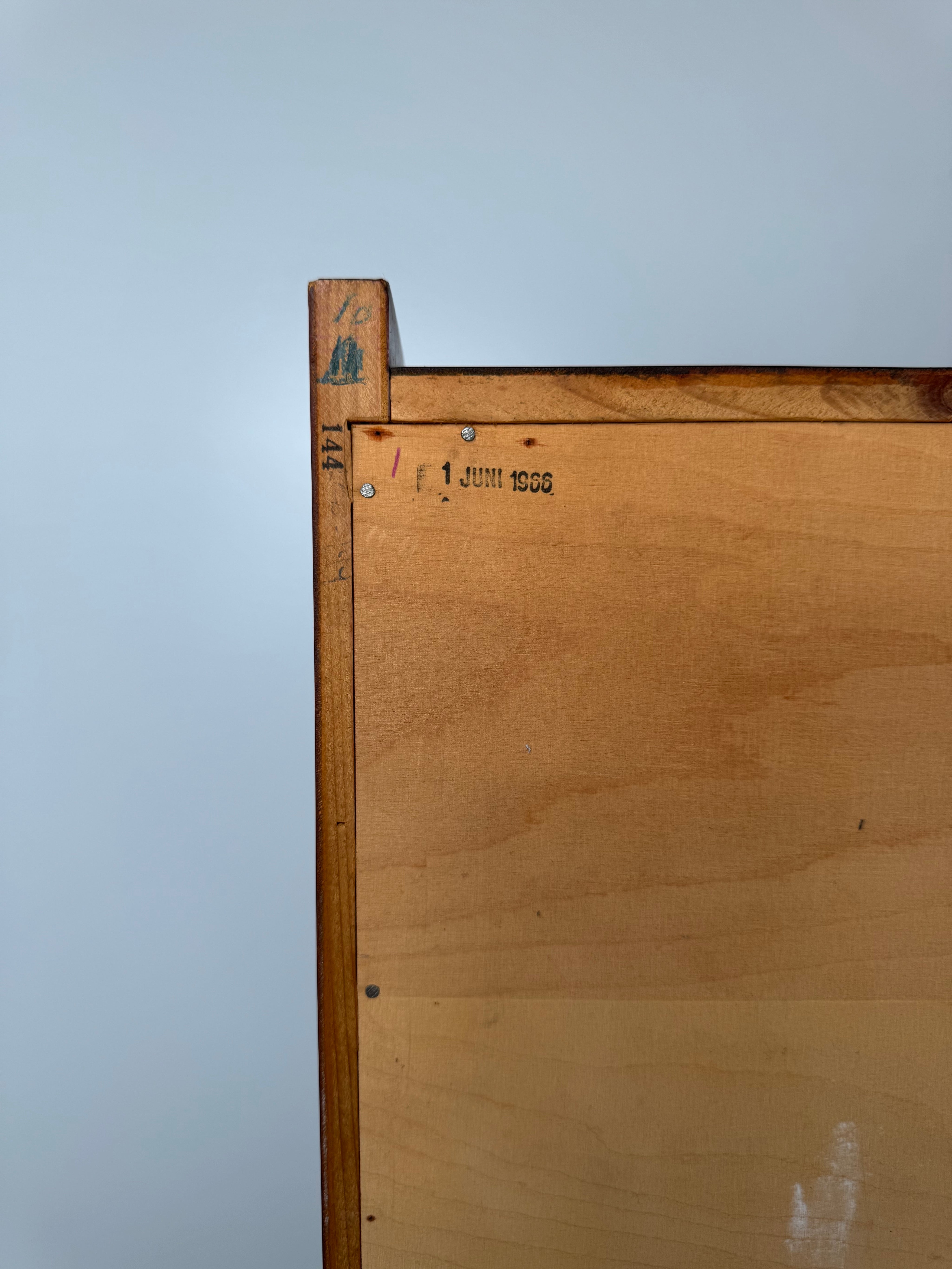 Rosewood_Secretary_Bookcase_with_Desk_by_Johannes_Sorth_for_Nexø_Møbelfabrik,_Denmark,_1966