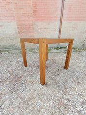 Rare_1960s_Italian_Dining_or_Game_Table_Set_by_Umberto_Brandigi,_Reversible_Square_Table_and_4_Chairs