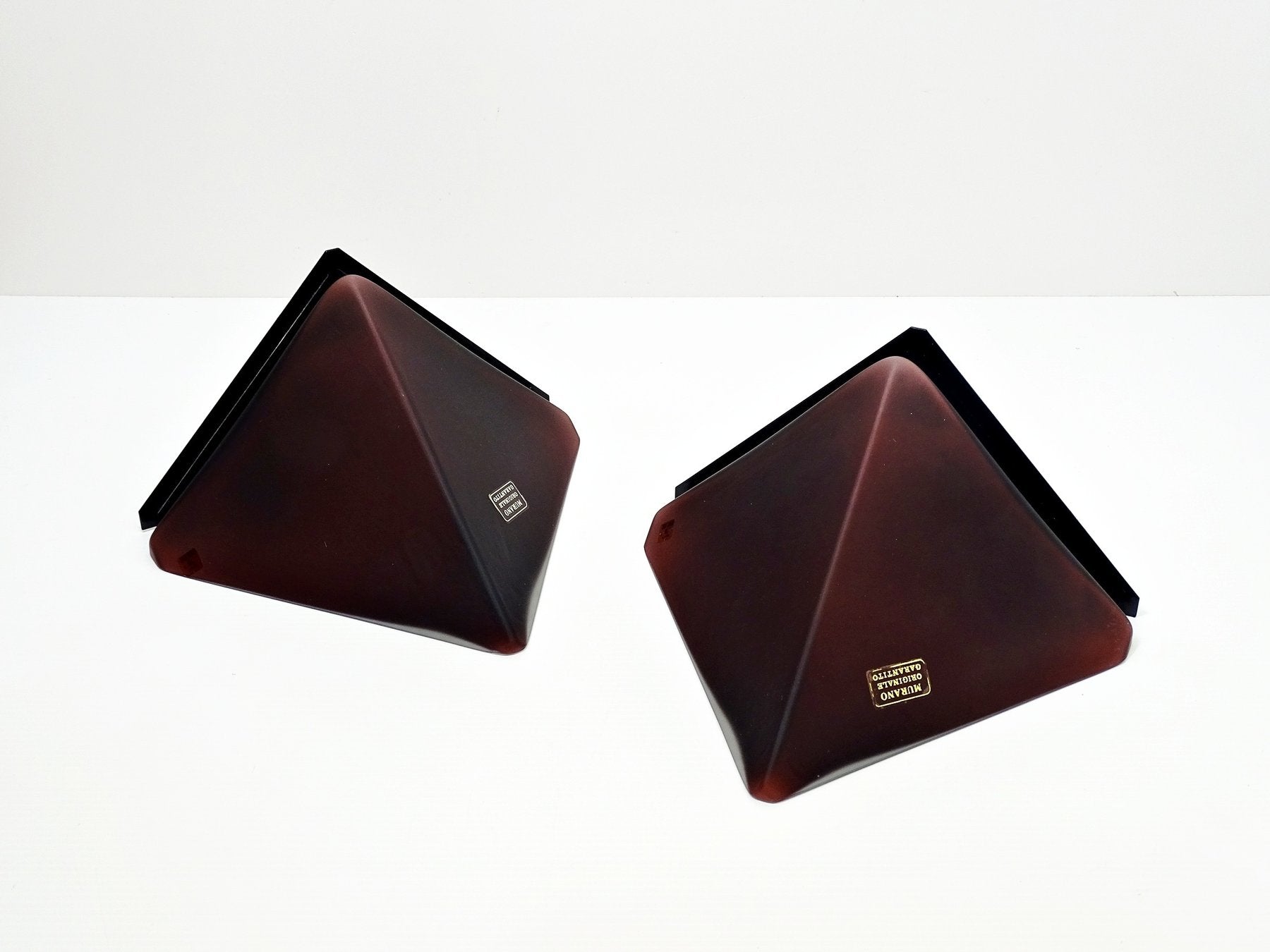 Set_of_2_Diamond_Pyramid_Wall_Sconces_by_Selene_Illuminazione,_1970s,_Italy