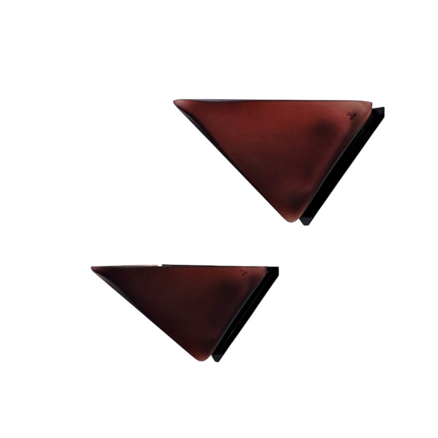 Set_of_2_Diamond_Pyramid_Wall_Sconces_by_Selene_Illuminazione,_1970s,_Italy