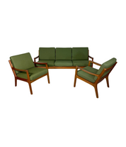 Senator_Lounge_Set_by_Ole_Wanscher_for_France_&_Søn,_Teak_Sofa_and_2_Armchairs,_Denmark,_1960s