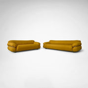 Sesann_yellow_bouclé_3-seater_sofa_by_Gianfranco_Frattini_for_Cassina