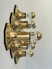 Set_of_9_Brass_Wall_Sconces_by_Motoko_Ishii_for_Staff_Leuchten,_1970