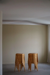 Set_of_14_Stackable_Stools_in_Birch_&_Hessian_in_Swedish_Modern,_1980s