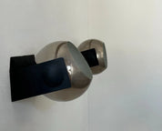 Set_of_2_Adjustable_Chrome_and_Black_Metal_Wall_Sconces,_France_1970s