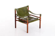 Set_of_2_Arne_Norell_Sirocco_Safari_Lounge_Chairs_in_Green_Leather_and_Rosewood,_Sweden,_1960s