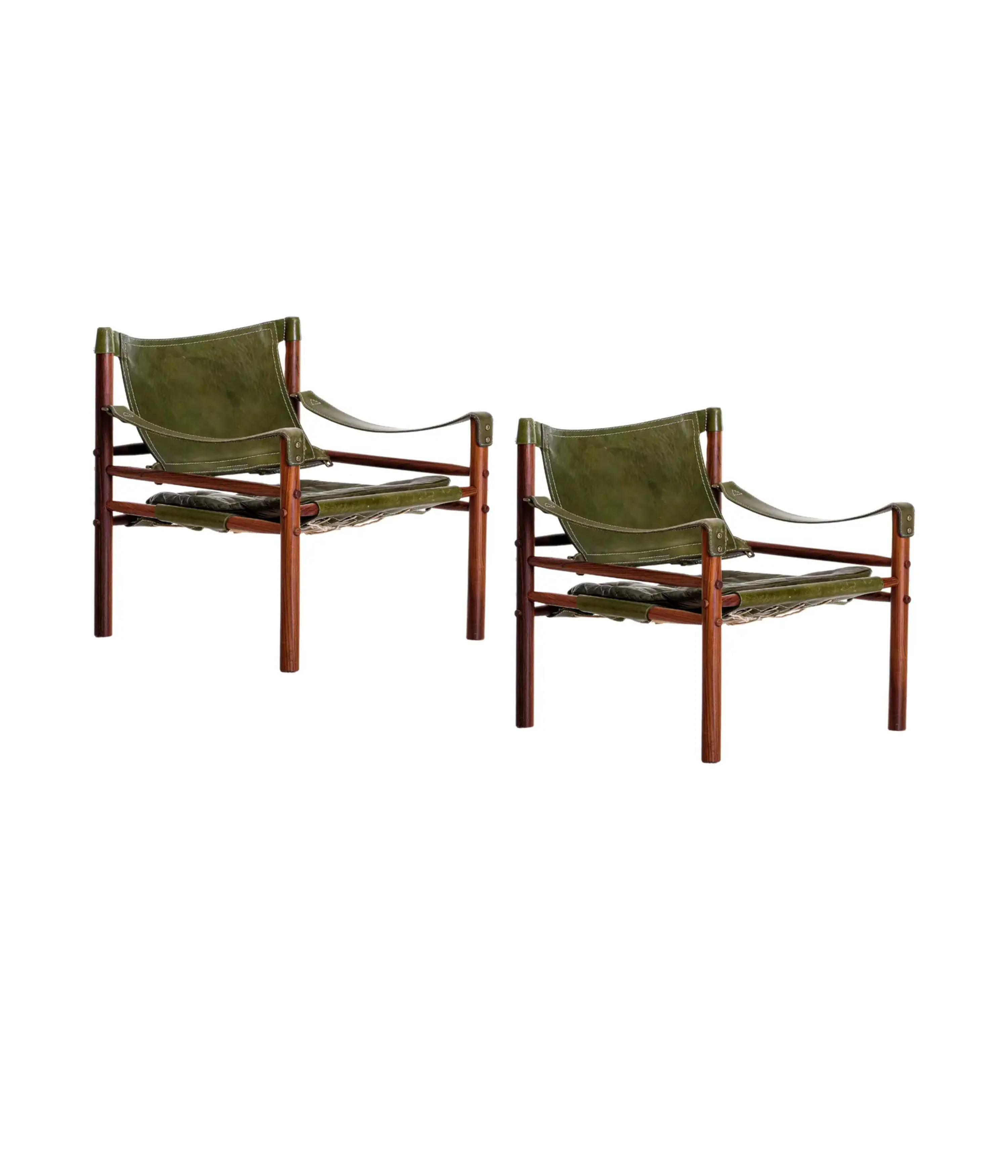 Set_of_2_Arne_Norell_Sirocco_Safari_Lounge_Chairs_in_Green_Leather_and_Rosewood,_Sweden,_1960s