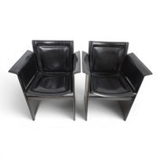 Set_of_2_Solaria_Lounge_Chairs_by_Tito_Agnoli_for_Arrben_in_Black_Saddle_Leather,_Italy_1970s