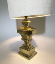 Set_of_2_Italian_Brass_Table_Lamps_with_Bouclé_Shades,_Mid_Century_Modern_Lighting,_1950s