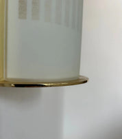 Set_of_2_Brass_and_Frosted_Glass_Wall_Sconces,_Mid_Century_Modern,_France_1970s