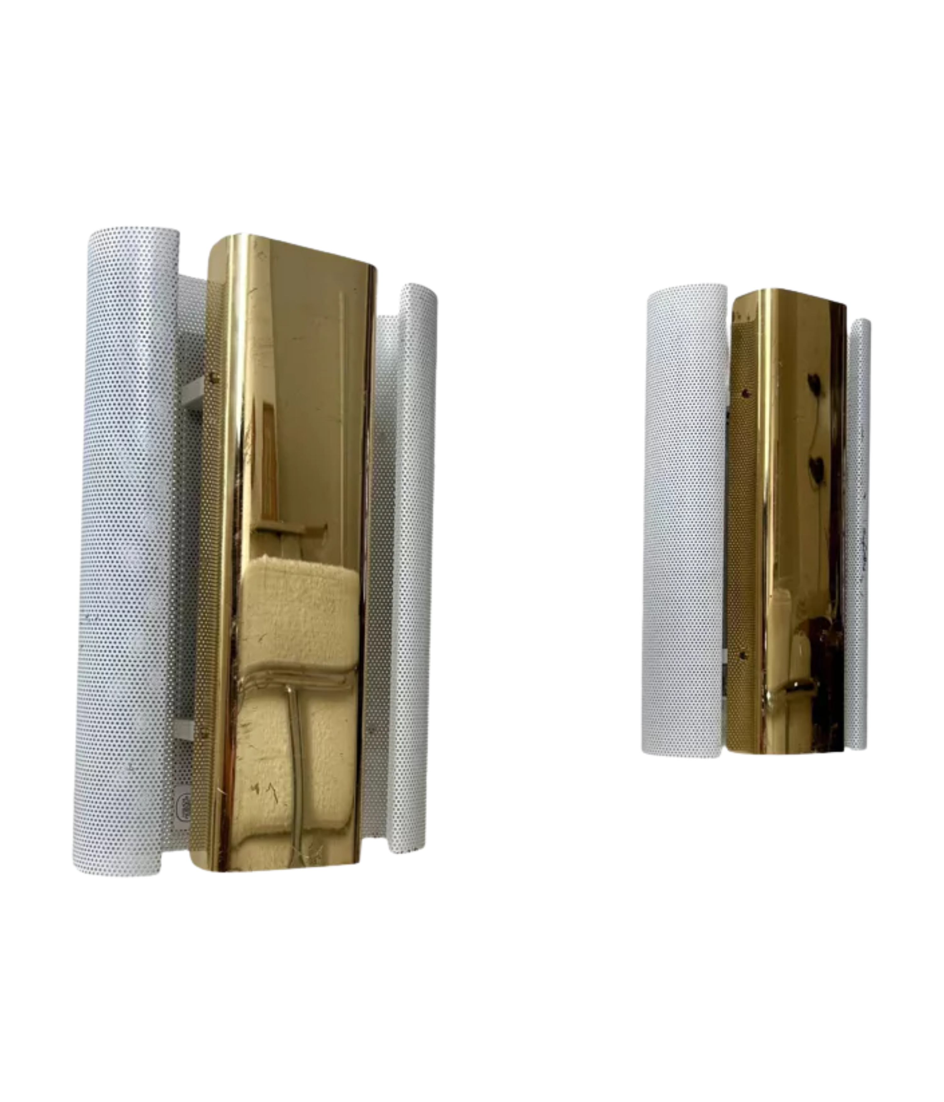 Set_of_2_Brass_and_White_Perforated_Metal_Wall_Sconces_by_Hans-Agne_Jakobsson,_Sweden_1960s–1970s