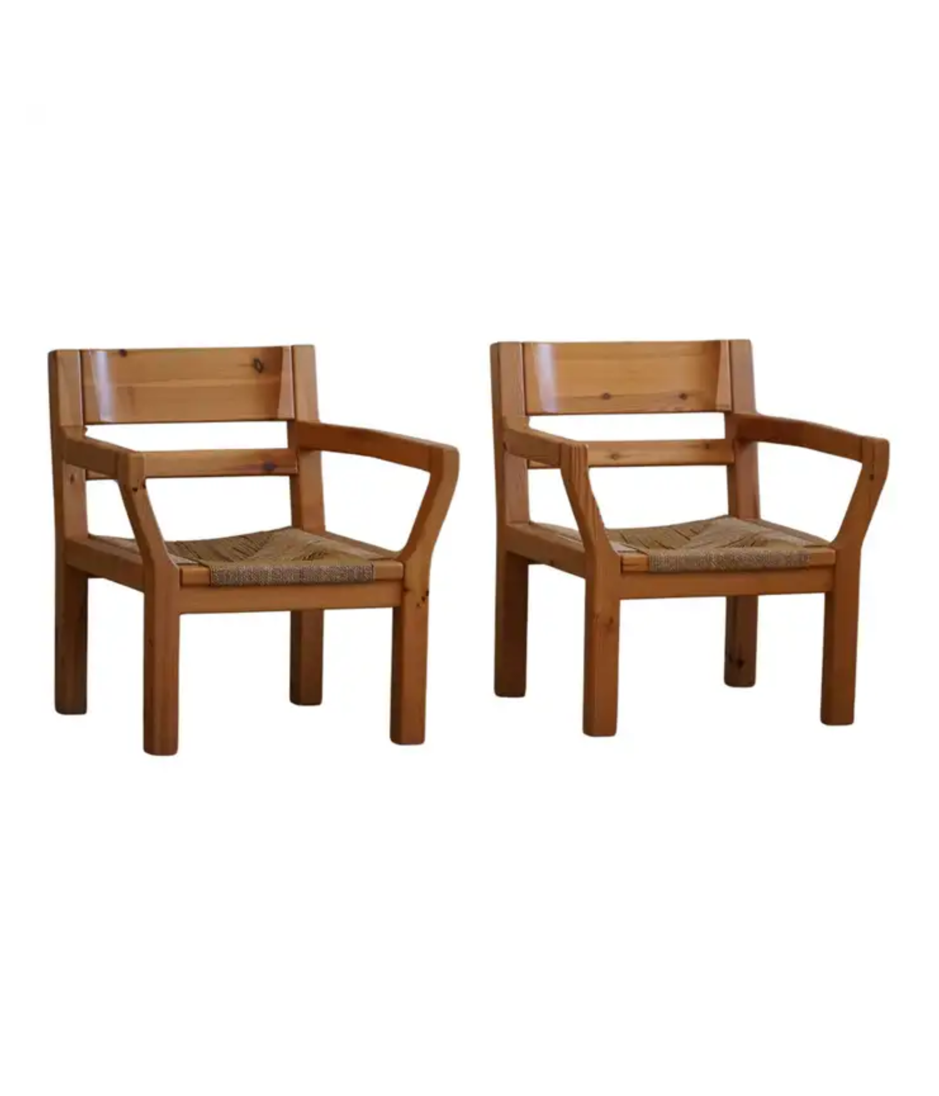 Set_of_2_Brutalist_Chairs_in_Pine_&_Cord,_Danish_Modern,_Tage_Poulsen,_1970s