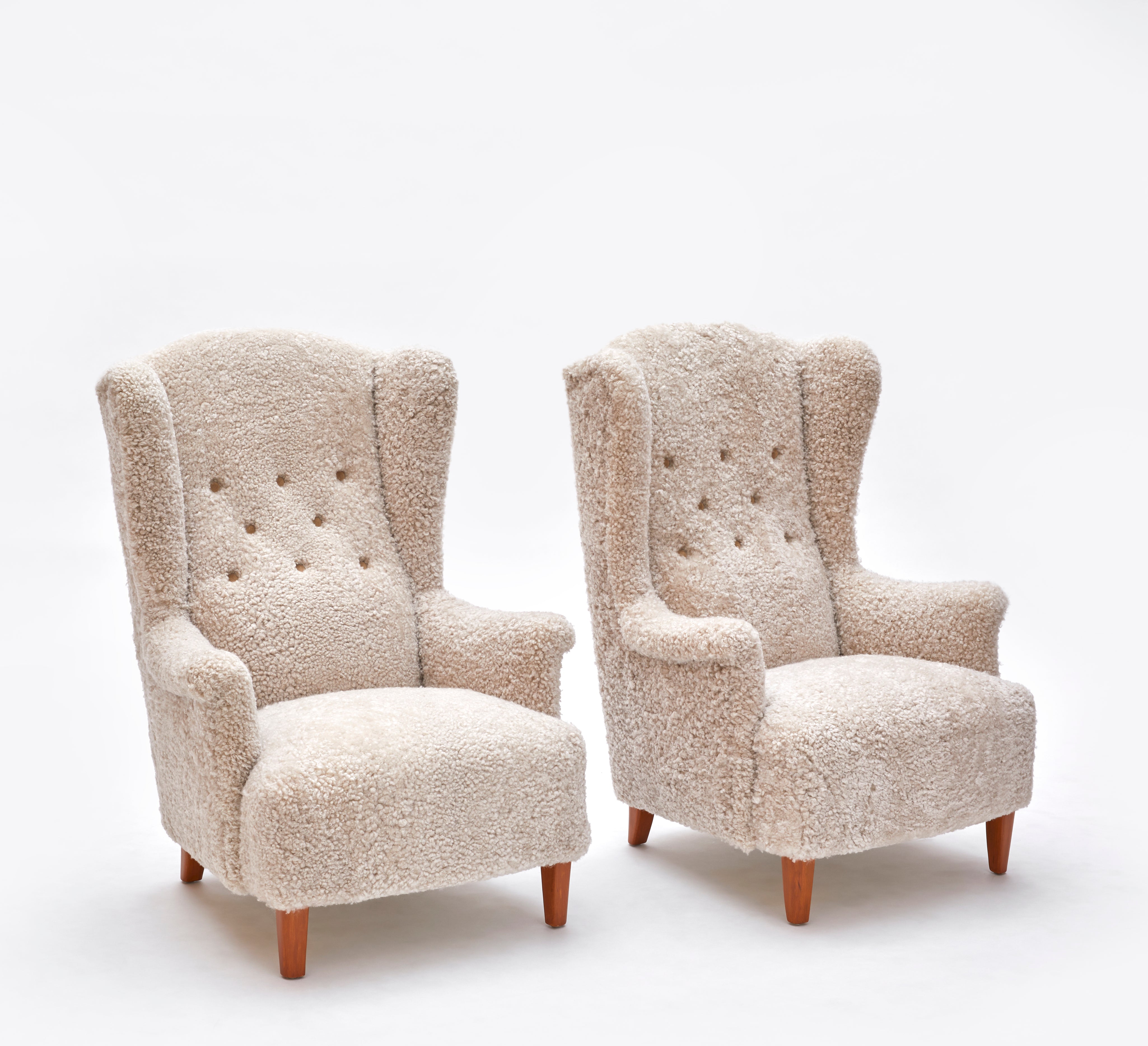 Set_of_2_Carl_Malmsten_Åldermannen_Wingback_Armchairs_in_Shearling
