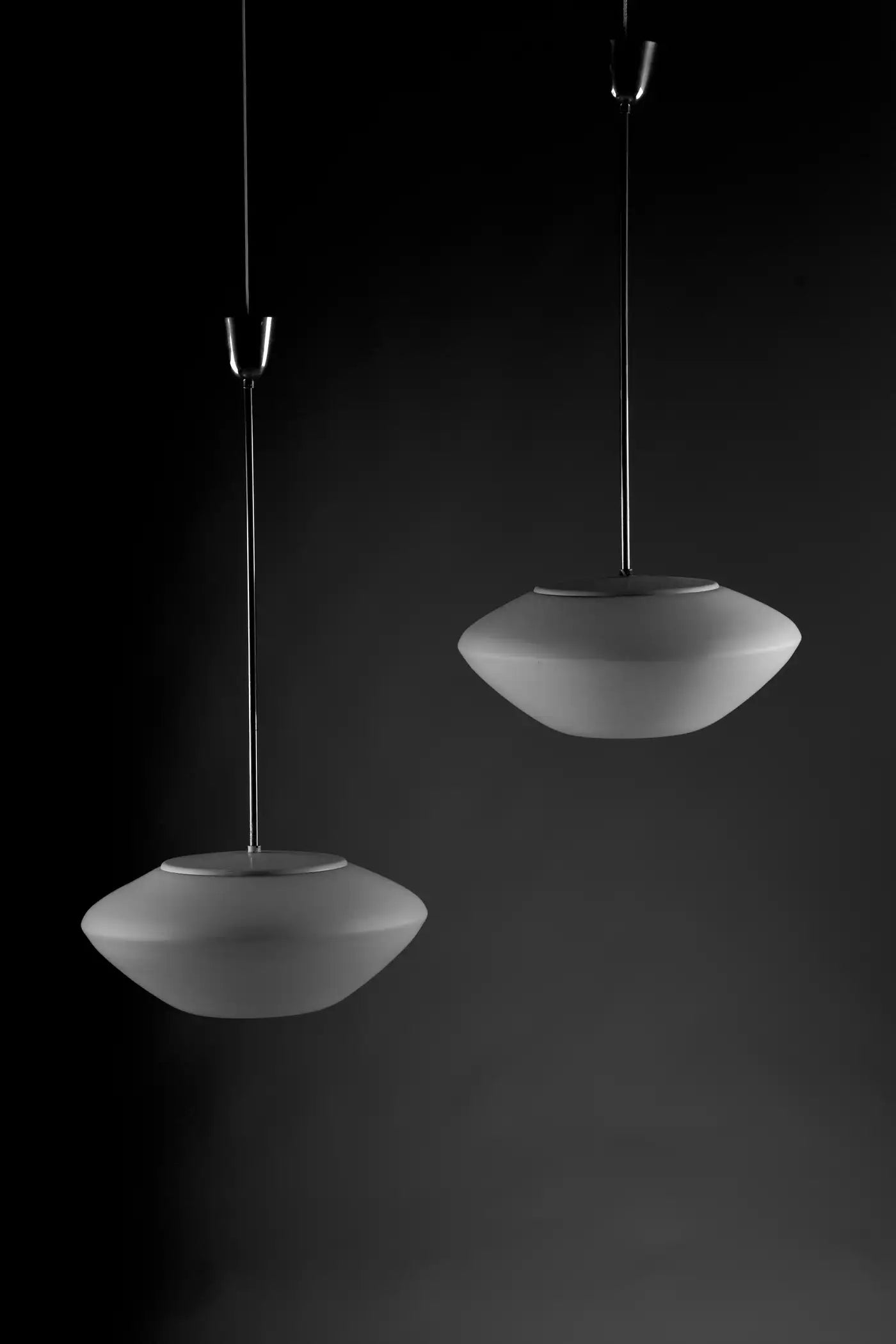 Set_of_2_Ceiling_Lamps_Lisa_Johansson-Pape_Opaline_Glass_ORNO_1950s_Finland