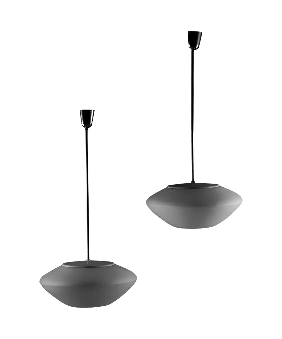 Set_of_2_Ceiling_Lamps_Lisa_Johansson-Pape_Opaline_Glass_ORNO_1950s_Finland