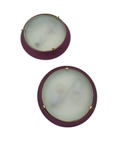Set_of_2_Ceiling_or_Wall_Lamps_Attributed_to_Fontana_Arte,_Brass_and_Textured_Glass,_Italy