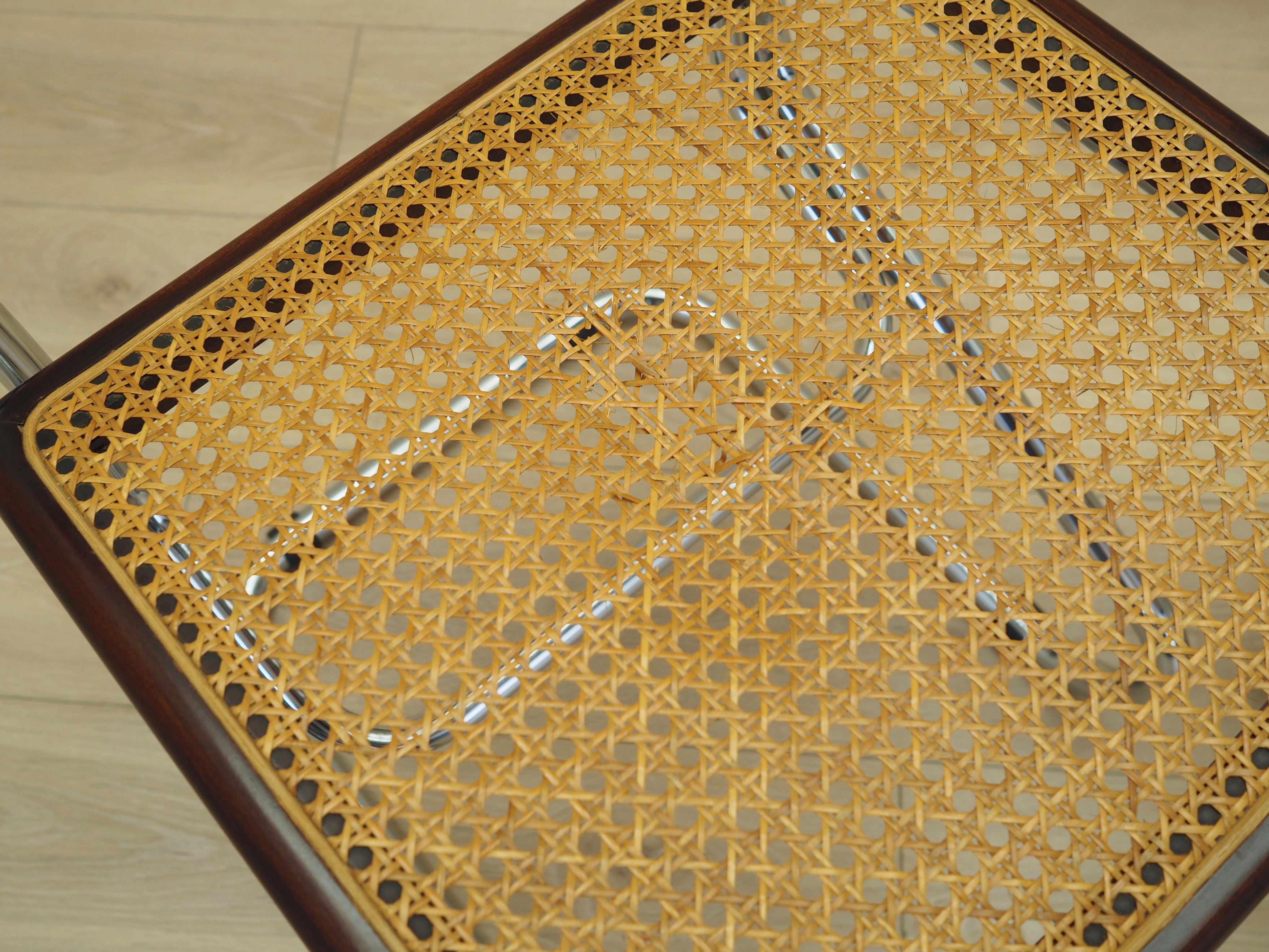 Set_of_2_Chairs,_Bauhaus_Style,_Metal_Frame,_Rattan_&_Beech,_1960s,_Italy