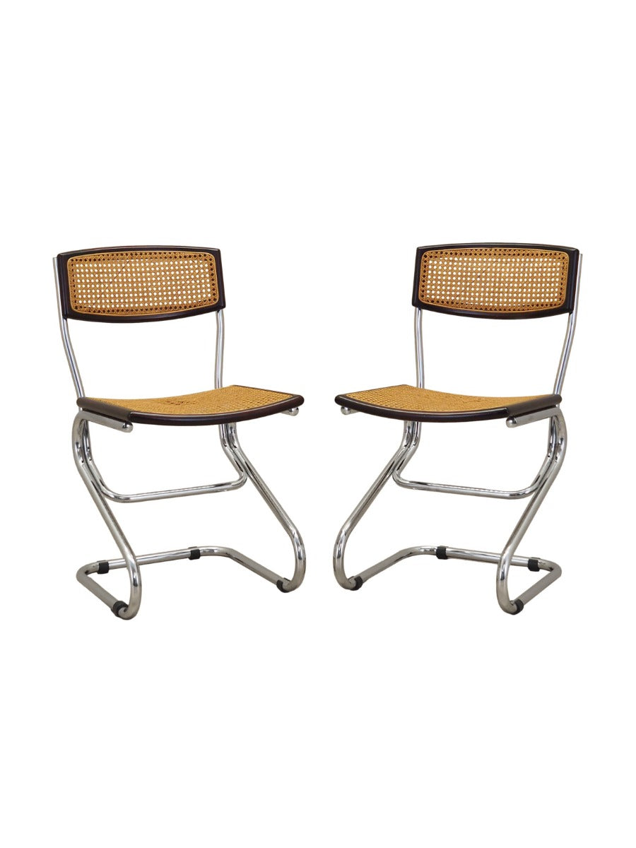 Set_of_2_Chairs,_Bauhaus_Style,_Metal_Frame,_Rattan_&_Beech,_1960s,_Italy