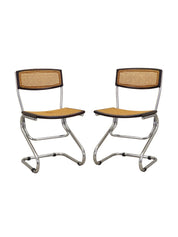 Set_of_2_Chairs,_Bauhaus_Style,_Metal_Frame,_Rattan_&_Beech,_1960s,_Italy