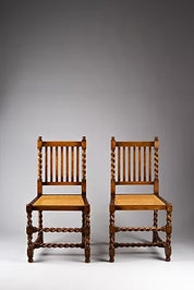 Set_of_2_Charles_Dining_Chairs_by_Axel_Einar_Hjorth_for_Nordiska_Kompaniet,_Sweden_1920s