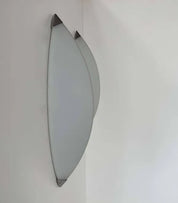 Set_of_2_Chrome_and_Frosted_Glass_Wall_Sconces,_Italy_1980s