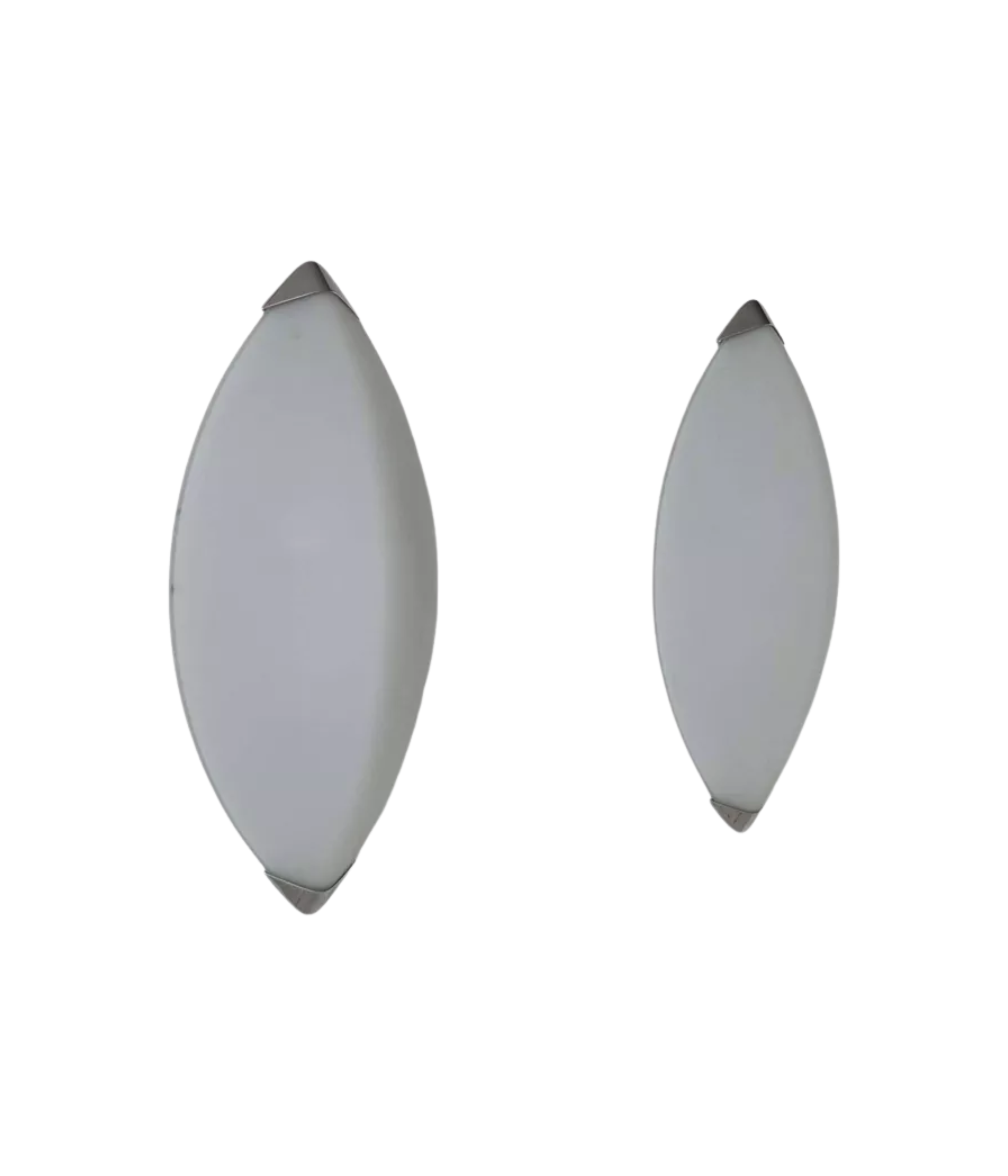 Set_of_2_Chrome_and_Frosted_Glass_Wall_Sconces,_Italy_1980s