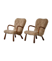 Set_of_2_Clam_Lounge_Chairs_in_Lambswool,_Skive_Møbelfabrik,_Denmark,_1950s