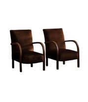 Set_of_2_Danish_Curved_Art_Deco_Lounge_Chairs_by_Fritz_Hansen,_Reupholstered,_1940s
