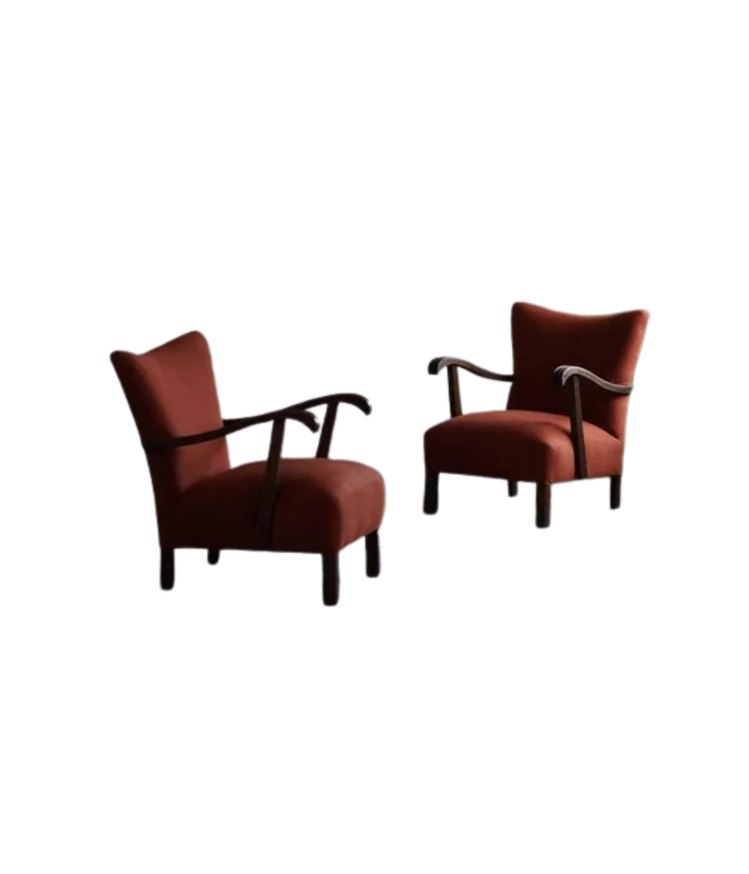 Set_of_2_Danish_Mid-Century_Lounge_Chairs_in_Rust_Red_Linen,_1960s