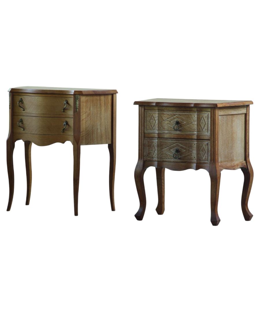 Set_of_2_Danish_Oak_Nightstands_with_Carved_Details_and_Brass_Hardware,_1970s
