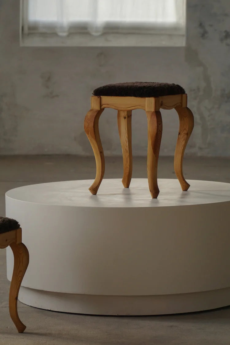 Set_of_2_Danish_Pine_Stools_with_Lambswool_Seats