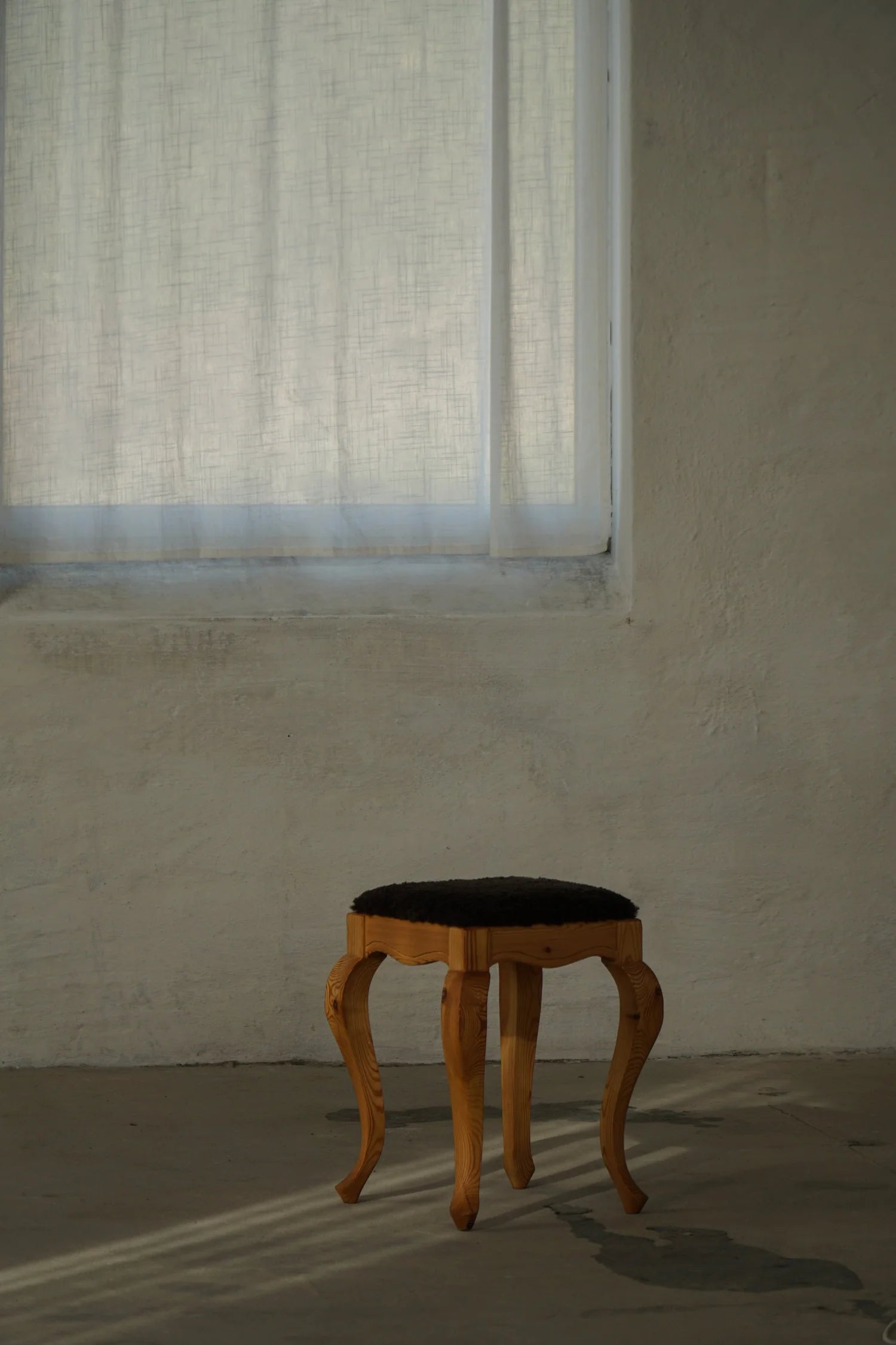 Set_of_2_Danish_Pine_Stools_with_Lambswool_Seats