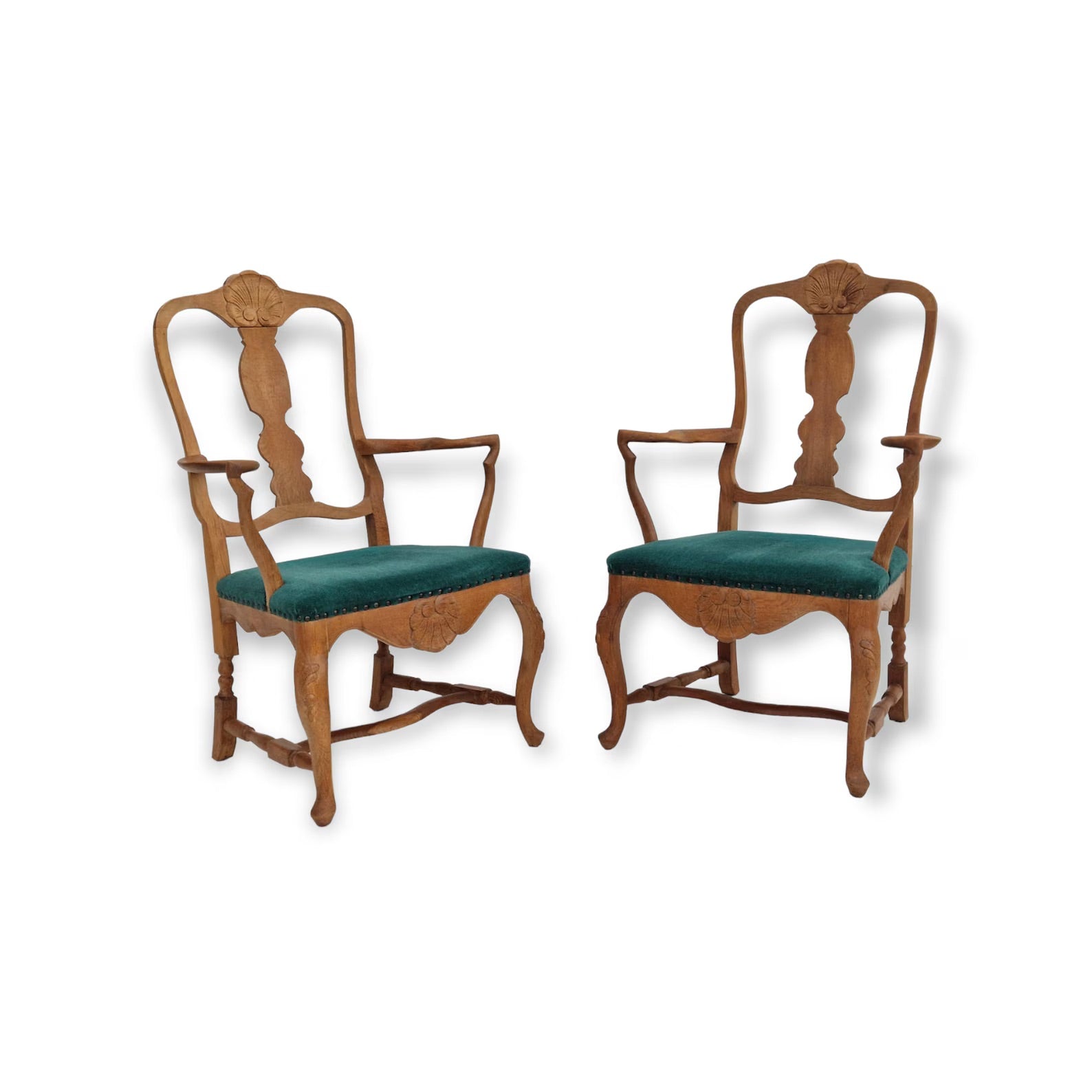 Set_of_2_Dining_Chairs,_Beech_Wood_&_Upholstery,_1960s_Denmark