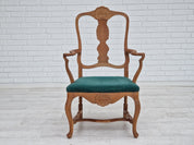 Set_of_2_Dining_Chairs,_Beech_Wood_&_Upholstery,_1960s_Denmark