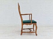 Set_of_2_Dining_Chairs,_Beech_Wood_&_Upholstery,_1960s_Denmark