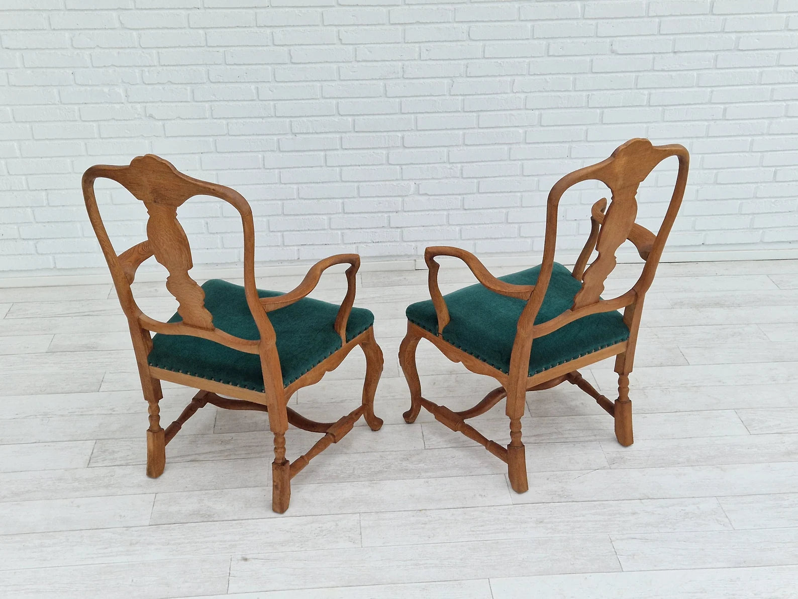 Set_of_2_Dining_Chairs,_Beech_Wood_&_Upholstery,_1960s_Denmark