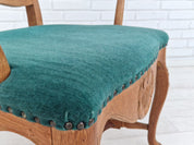 Set_of_2_Dining_Chairs,_Beech_Wood_&_Upholstery,_1960s_Denmark